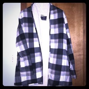 Abercrombie & Fitch Sherpa Long Sweater